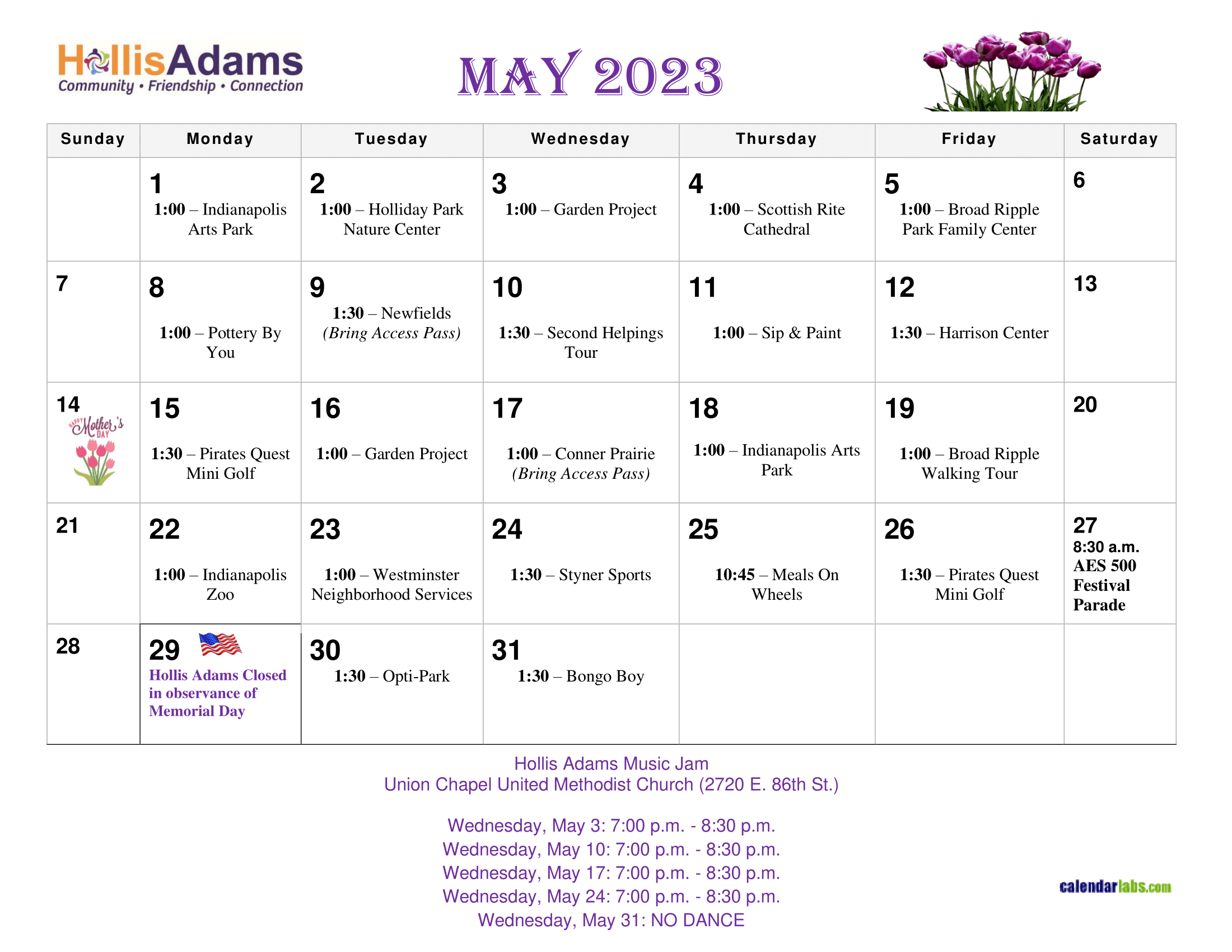 May 2023 Calendar-1